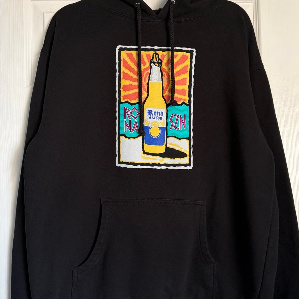 Full Send Black Graphic Hoodie